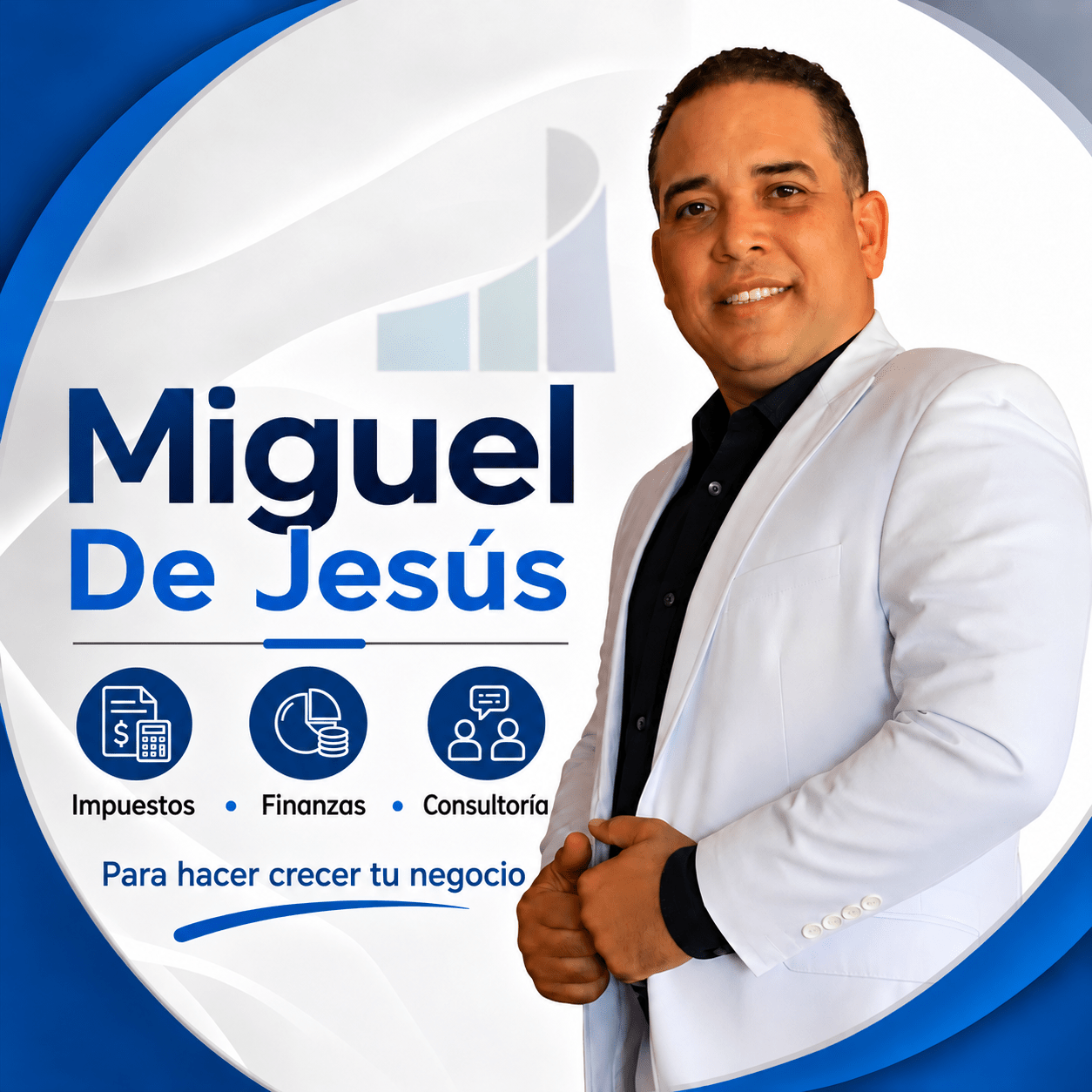 Miguel De Jesús: impuestos, finanzas y consultoría para hacer crecer tu negocio.